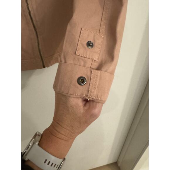 prAna Lookout Jacket | Champagne | Women’s Medium NWT | Organic Cotton & Hemp - Picture 13 of 13